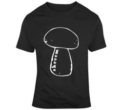 Retro Shroom   T Shirt