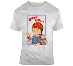 Cult Classic Horror Movie Chucky Good Guys Distressed  T Shirt