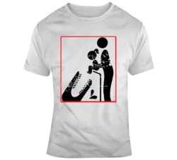 Don't Feed The Animals Funny Warning Sign  T Shirt