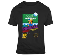 Pinabll NES Box Art Video Game Fan  T Shirt