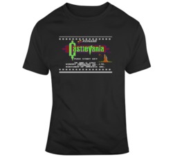Castlevania Start Screen Video Game Fan T Shirt