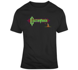 Castlevania Start Screen Video Game Fan v2 T Shirt