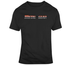 Metal Gear Start Screen Video Game Fan T Shirt