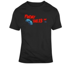 Friday The 13th Start Screen Video Game Fan T Shirt