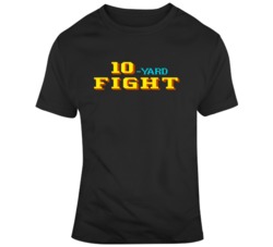 10 yard Fight NES  Start Screen Video Game Fan T Shirt