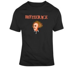 Beetlejuice NES Title Screen Video Game Fan  T Shirt
