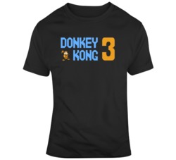 Donkey Kong 3 NES Start Screen Video Game Fan v2 T Shirt