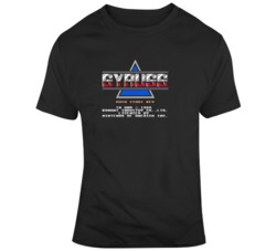 Gyruss NES Start Screen Video Game Fan T Shirt