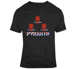 Pyramid NES Start Screen Video Game Fan T Shirt