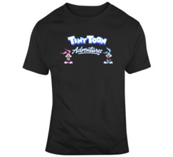 Tiny Toon Adventures Nes Title Screen Video Game Fan V2 T Shirt
