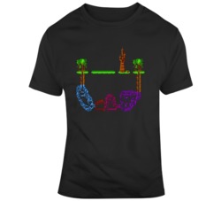 Wizard and Warriors The Map Screen Video Game Fan v2 T Shirt