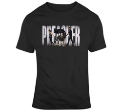Amc's Preacher Cassidy in a Cart TV Show Fan T Shirt