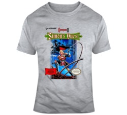 Retro Video Game Castlevania 2 Simon's Quest  Box Cover Video Gam
