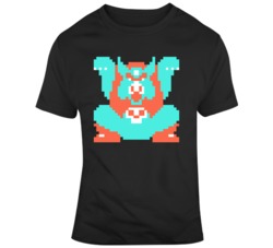 Retro Video Game Legend Of Zelda 8 Bit Ganon Video Game Fan T Shirt