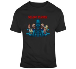 Retro Video Game Golden Axe Select Screen Video Game Fan T Shirt