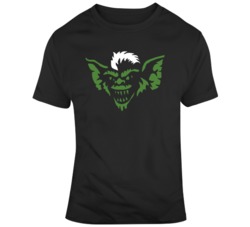 Cult Classic Movie Gremlins Spike Big Face Silhouette  T Shirt