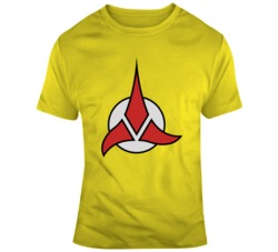 Star Trek Klingon Coat of Arms Sci Fan  T Shirt