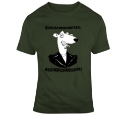 Retro Replica Screeching Weasal Punk Rock  T Shirt