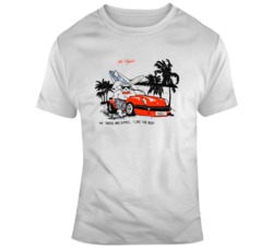 Retro Replica Las Vegas Bunny  T Shirt