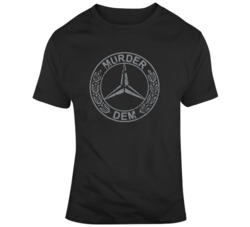 Murder Dem Distressed Hip Hop Fan T Shirt