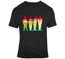 ATCQ Travellin Tribe Distressed Music Fan  T Shirt
