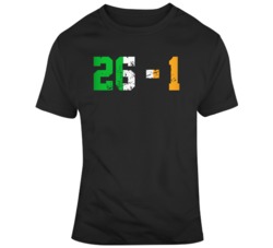 Conor Mcgregor Vs  Khabib Nurmagomedov 26 And 1 Irish Flag Mma Fan Dis