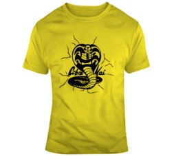 Cobra Kai Never Give Up Retro Movie Fan The Karate Kid  T Shirt