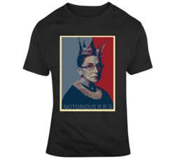 Notorious RBG Ruth Bader Hope Parody  T Shirt