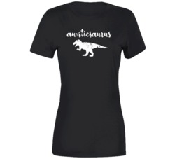 Auntiesaurus Cool Aunt  T Shirt