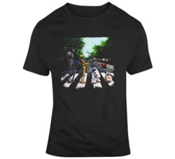 Droids Star Wars  Mash up Parody  T Shirt
