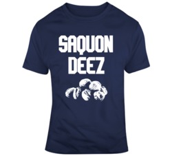 Saquon Barkley Funny Saquon Deez Nuts   T Shirt
