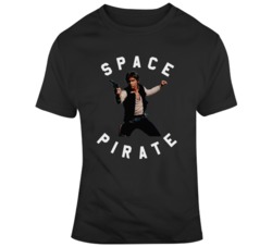 Retro Classic Movie Star Wars Han Solo Space Pirate T Shirt