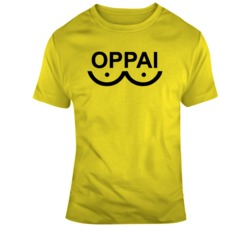 Oppai One Punch Man Anime Manga Fan T Shirt