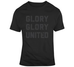 Glory Glory United Chant Manchester Premier League Soccer Fan V2 T Shi