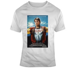 Cult Classic 80's Movie Teen Wolf Poster Movie Fan  T Shirt