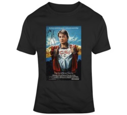 Cult Classic 80's Movie Teen Wolf Poster Movie Fan Distressed T S