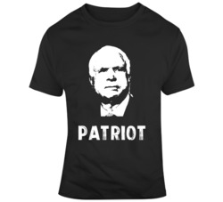 John McCain Tribute RIP Patriot  T Shirt