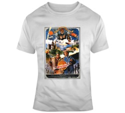 Funny 80's Cult Classic Movie Poster Strange Brew  T Shirt