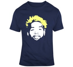 Odell Beckham Jr Big Head Silhouette OBJ Fan T Shirt