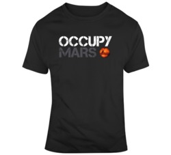 Elon Musk Inspired Occupy Mars  T Shirt