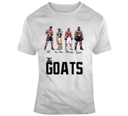 Boxing Legneds The Goats Boxing Fan  T Shirt