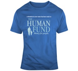Seinfeld George The Human Fund Tv Show Fan T Shirt