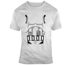 Stormtrooper Halloween Costume Distressed Star Wars  T Shirt