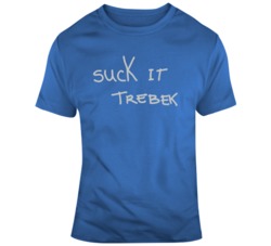 Funny Suck it Trebek SNL Skit Sean Connery T Shirt