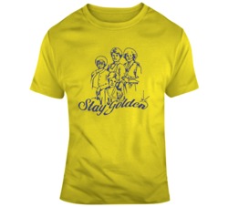 Stay Golden Tv Show Fan Caricature Golden Girls  T Shirt