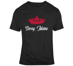 IT Movie Welcome Derry Maine Horror Movie Halloween  T Shirt