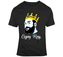 Tyson Fury Gypsy King Professional Boxer Boxing Fan  T Shirt