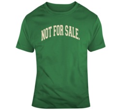 Not for Sale Hip Hop Rap Music Fan  T Shirt
