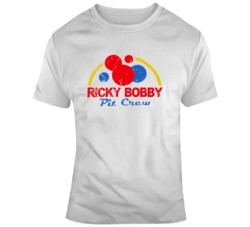 Ricky Bobby Talledega Nights Movie Fan Pit Crew  T Shirt