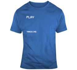 Funny Retro VHS VCR Play And Tracking  T Shirt